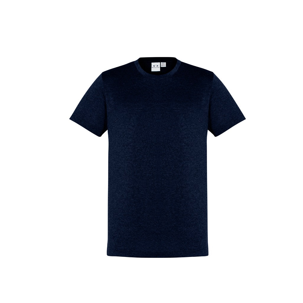 Biz Collection T800MS Mens Aero Tee - Navy - Alternative Front View