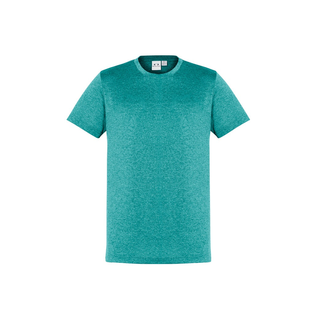 Biz Collection T800MS Mens Aero Tee - Teal - Alternative Front View