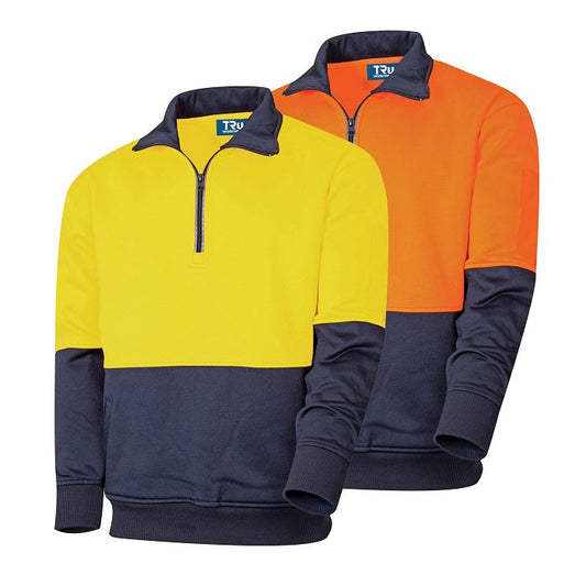 Tru Workwear TF2950 1/4 Zip Fleece Jumper