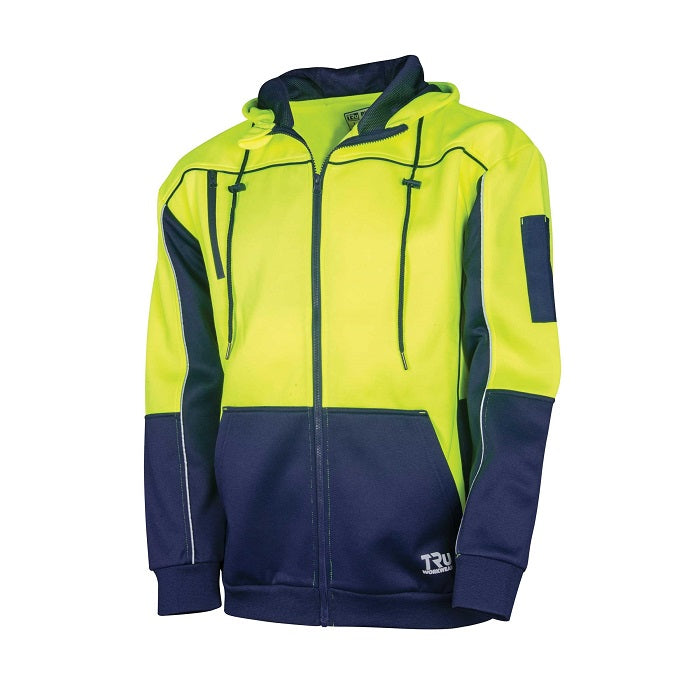 TRu Workwear TF2959 Two-Tone Fleece Hoodie