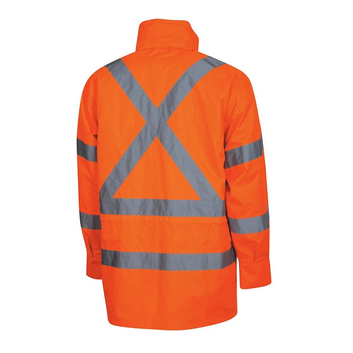 TRu Workwear TJ1911T5 3 In 1 Jacket With Removable Fleece Inner Vest And TRuVis Reflective Tape