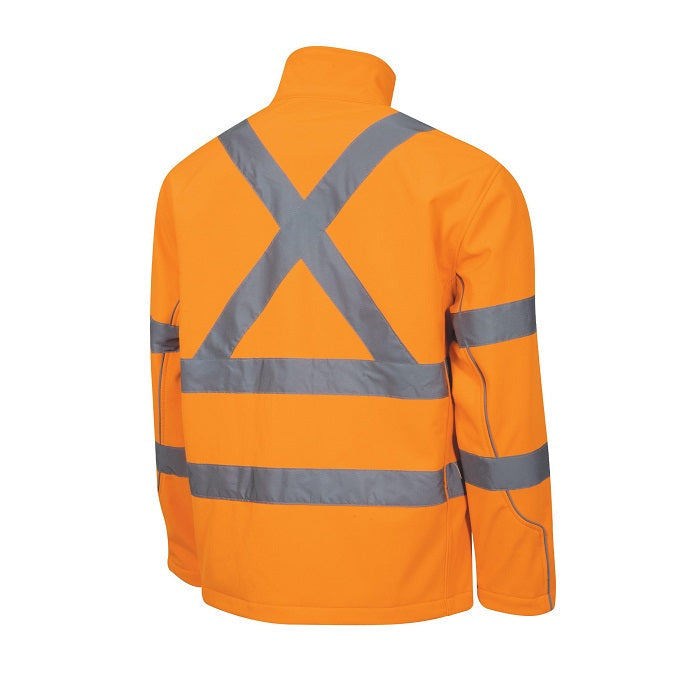 TRu Workwear TJ1960T5 Softshell Full Zip Jacket With TRuVis Reflective Tape