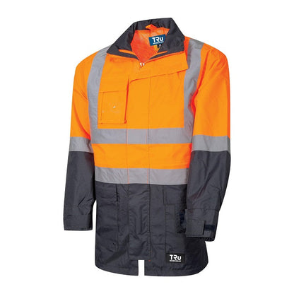 TRu Workwear TJ2900T6 Rain Jacket With TRuVis Reflective Tape