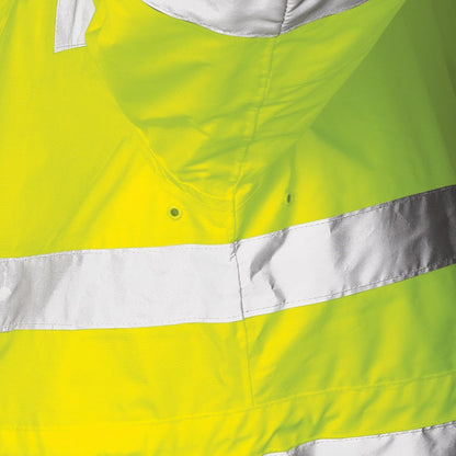 Tru Workwear TJ2930T4 Quilted Rain Jacket With Reflective Tape