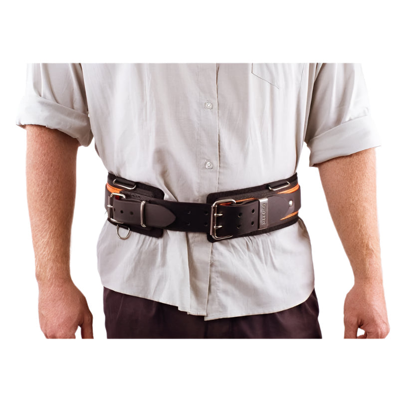 Buckaroo TMAR The All Rounder Belt - Black/Orange - Worn View