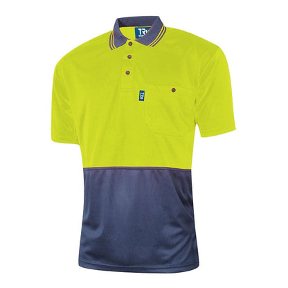 Tru Workwear TS2851 Micromesh S/S Hi-Vis Polo Shirt