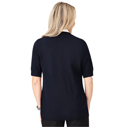 Bizcare CK962LC Womens Zip Front Short sleeve cardigan