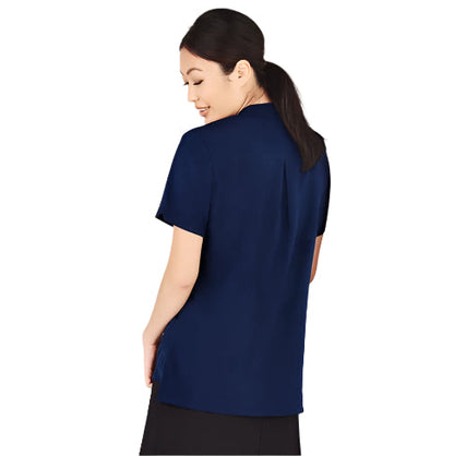 Biz Care CS949LS Ladies Plain SS Tunic
