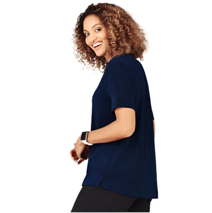 Biz Care CS952LS Ladies Jersey Short Sleeve Top