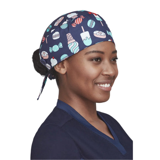 Biz Care CSC245U Unisex Printed Scrub Cap