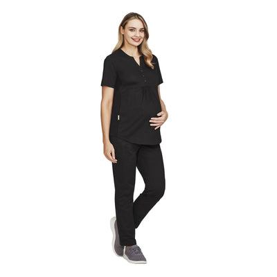 Inaura CSP244LL Rose Womens Maternity Scrub Pants