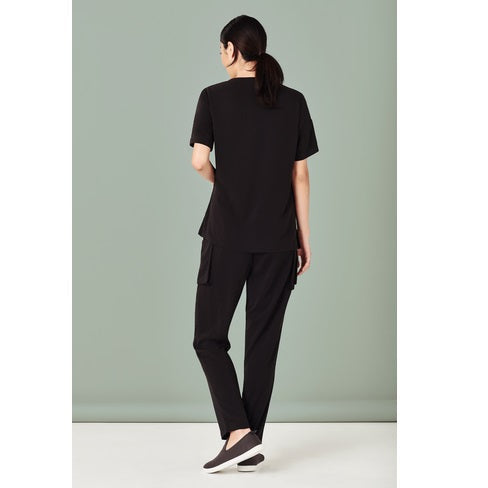 Bizcare CSP943LL Womens Multi-Pocket Slim Leg Scrub Pants