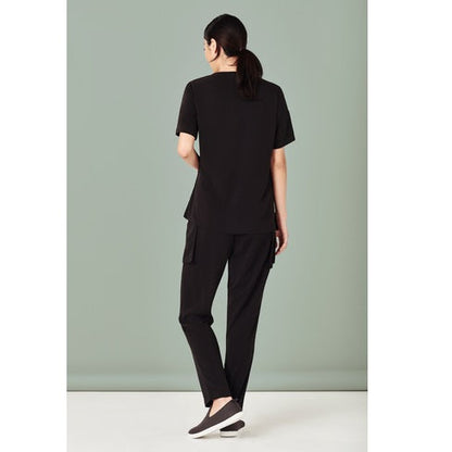 Bizcare CSP943LL Womens Multi-Pocket Slim Leg Scrub Pants