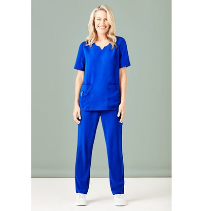 Bizcare CSP943LL Womens Multi-Pocket Slim Leg Scrub Pants