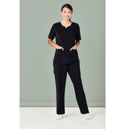 Bizcare CSP944LL Womens Multi-Pocket Straight Leg Pant