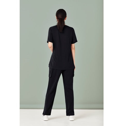 Bizcare CSP944LL Womens Multi-Pocket Straight Leg Pant