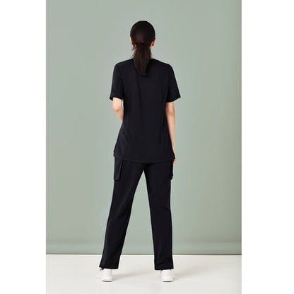 Bizcare CSP944LL Womens Multi-Pocket Straight Leg Pant