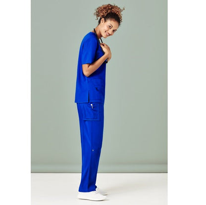 Bizcare CSP944LL Womens Multi-Pocket Straight Leg Pant