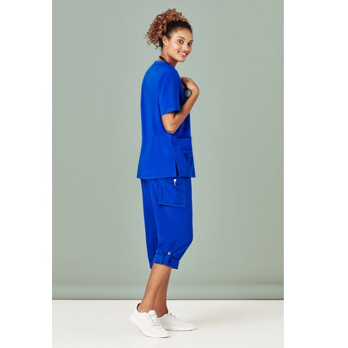 Bizcare CSP944LL Womens Multi-Pocket Straight Leg Pant