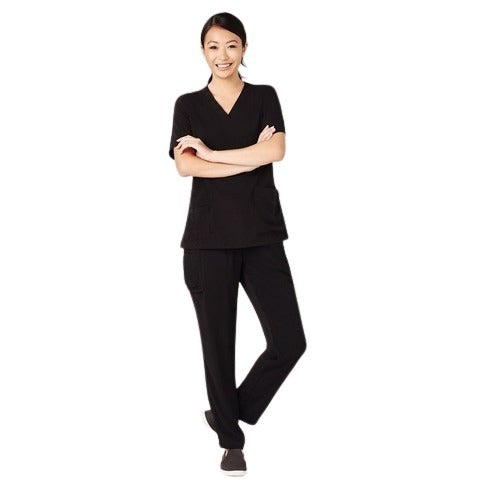 Biz Care CST941LS Ladies V Neck Scrub Top