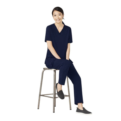 Biz Care CST941LS Ladies V Neck Scrub Top