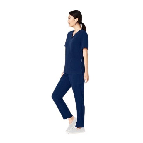 Biz Care CST941LS Ladies V Neck Scrub Top