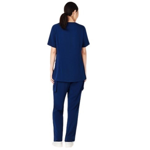 Bizcare CST942LS Womens Tailored Fit Round Neck Scrub Top
