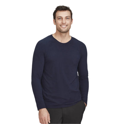Biz Care CT247ML Performance Mens Cotton L/Sleeve Tee
