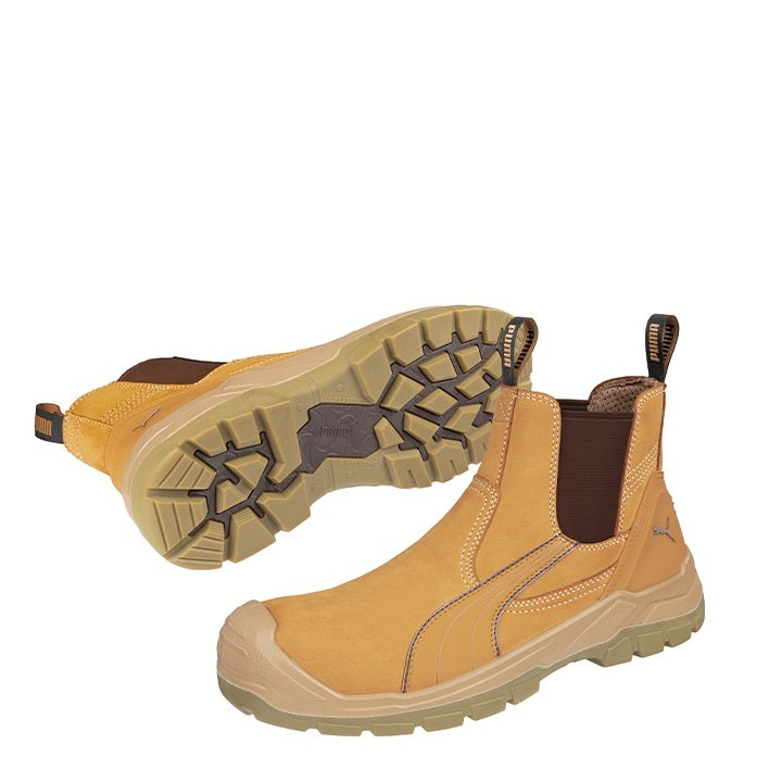 Puma 630377 Tanami Wheat Elastic Sided Composite Safety Boot