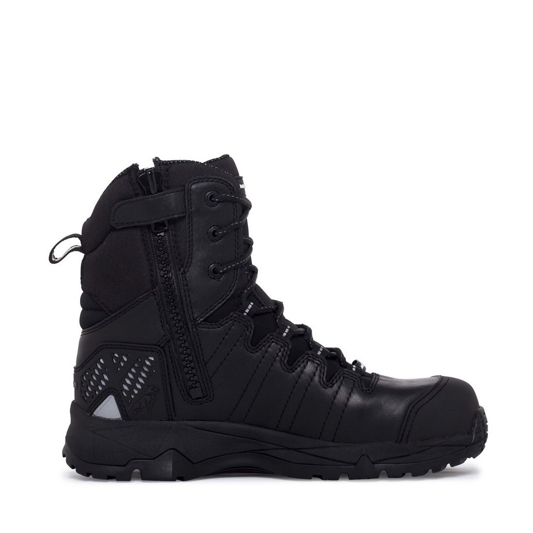 Mack MKTERRAPRZ Terrapro Zip Unisex Safety Boots - Black - Zip Side View