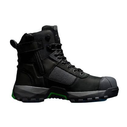 FXD WB-1WP Waterproof Nitrolite™ Work Safety Boots - black colour