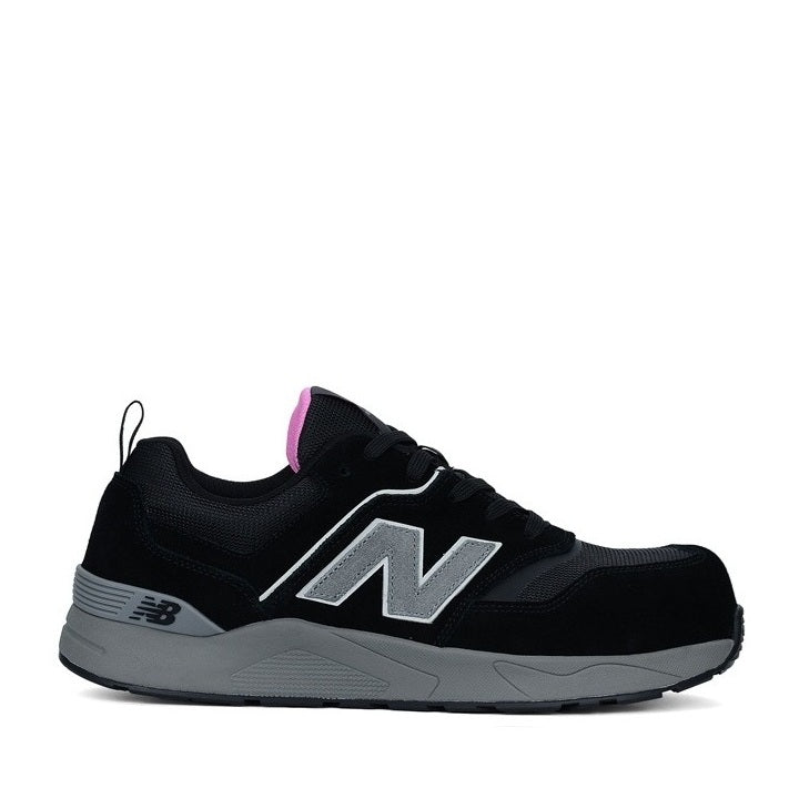Black New Balance WEELCAP Womens Slip resistant Elite Lite Composite Toe Safety Shoe