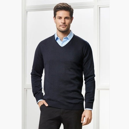 Biz Collection WP417M Milano Mens Knit Pullover
