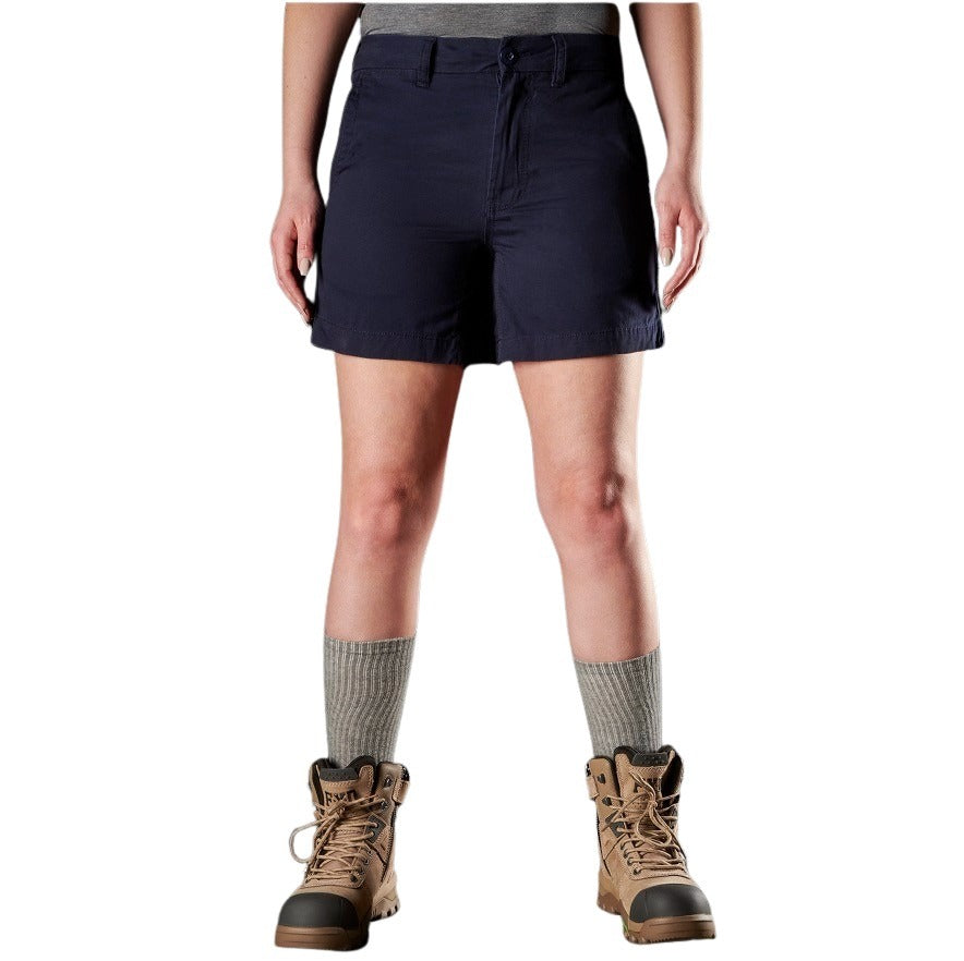 FXD WS-2W Womens Short Work Short - Navy - Lifestyle Front View