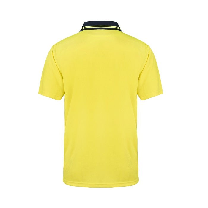 Workcraft WSP201 HiVis 2-Tone Short Sleeve Polo With Pocket