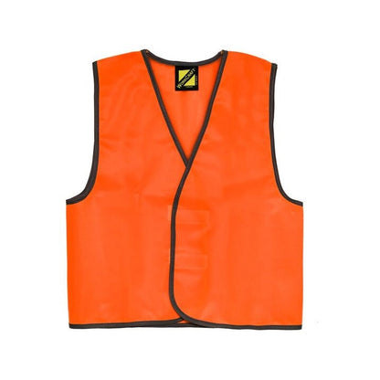WVK800 Orange Hi-Vis Safety Vest Kids