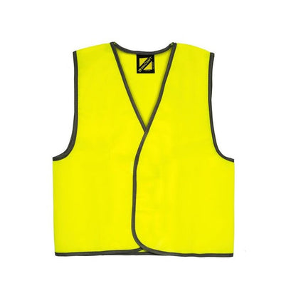 WVK800 Yellow Hi-Vis Safety Vest Kids