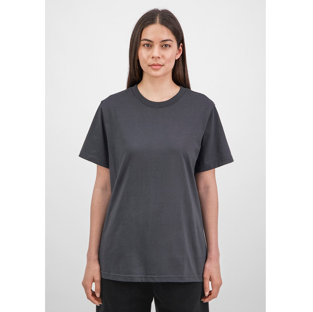 GOODMATES X2001W Womens Everyday Short Sleeve Tee - Washed Black - Alternative Front View