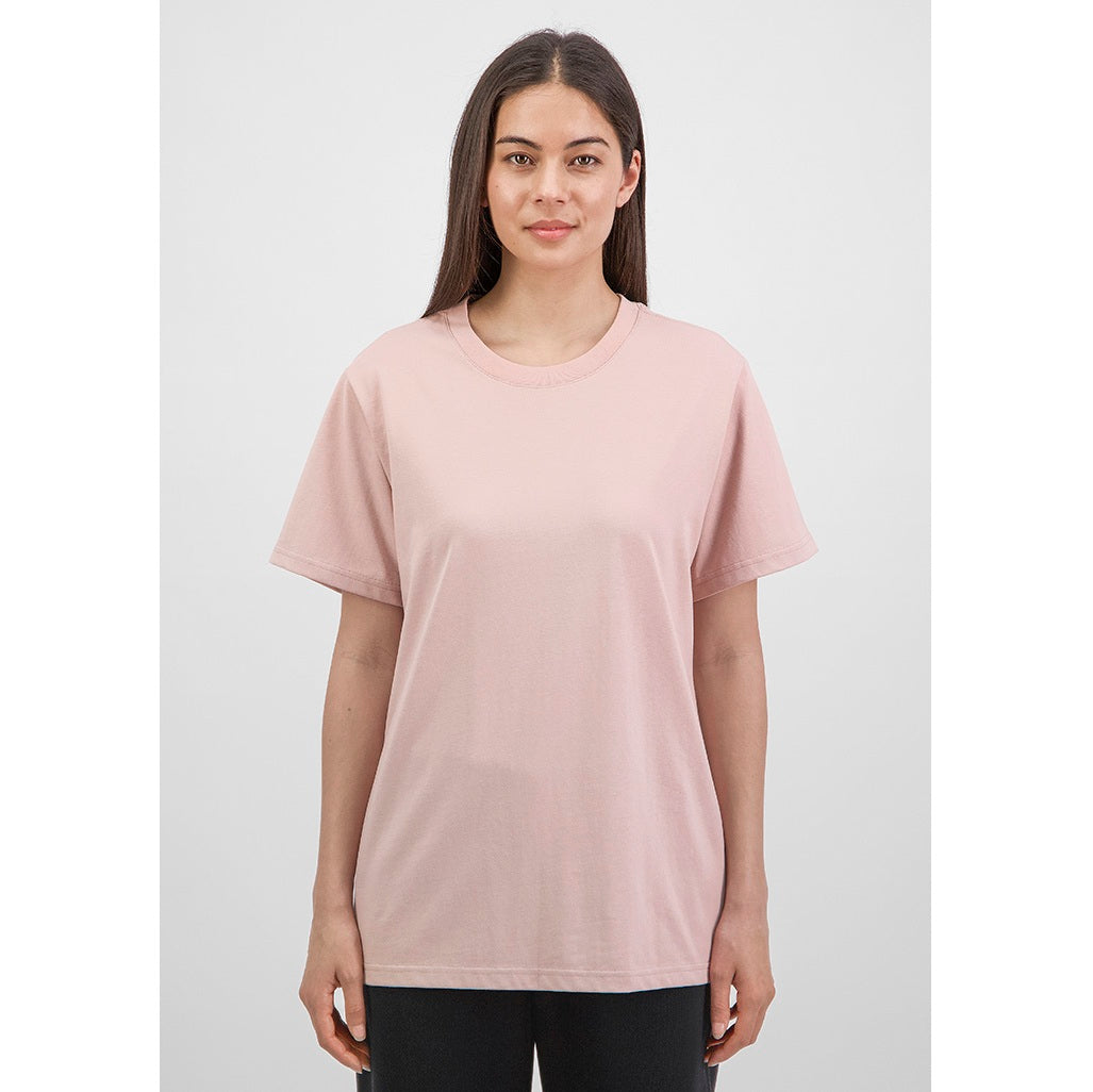 GOODMATES X2001W Womens Everyday Short Sleeve Tee - Washed Pink - Alternative Front View