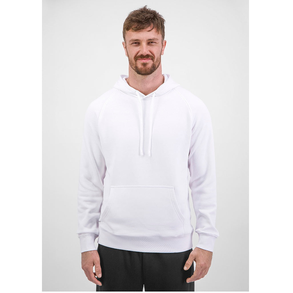 GOODMATES X1003M Mens Basis Hoodie - White - Alternative Front View