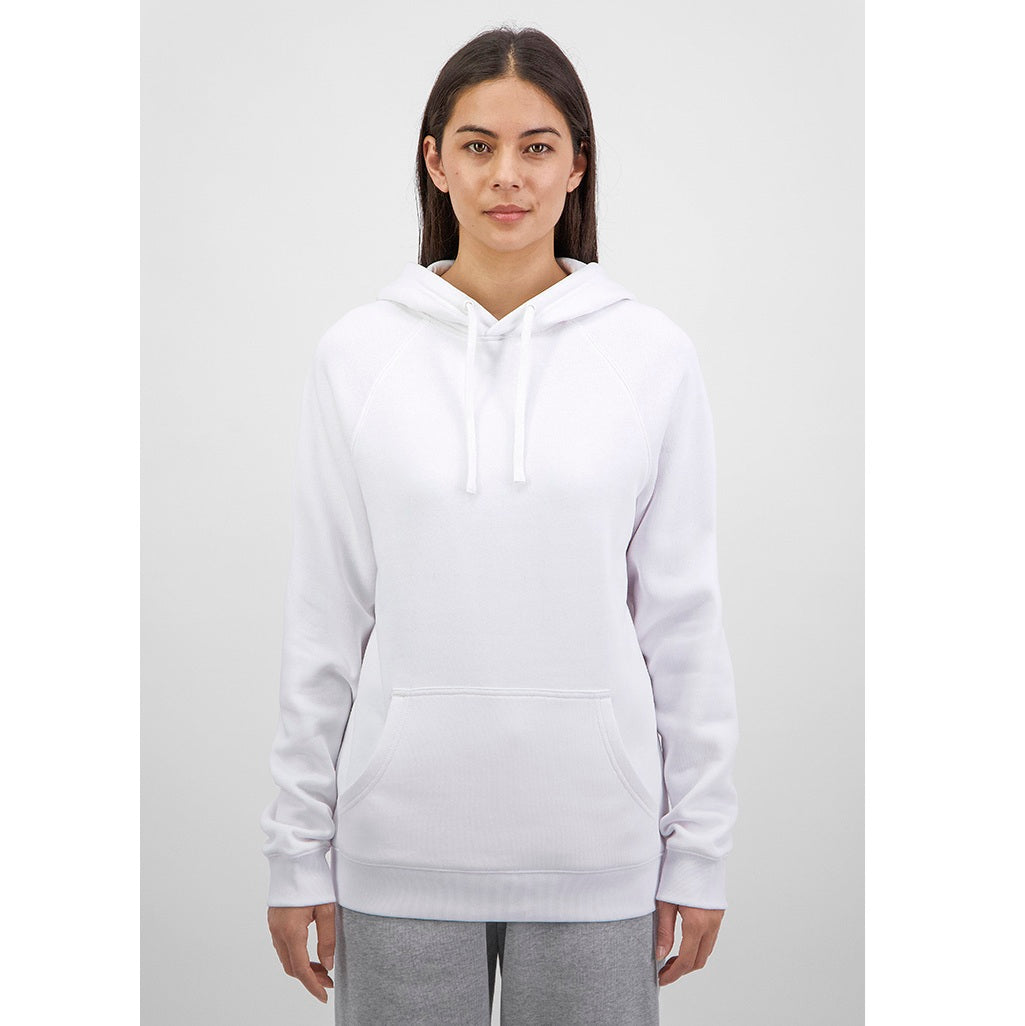 GOODMATES X1003W Womens Basis Hoodie - White - Alternative Front View