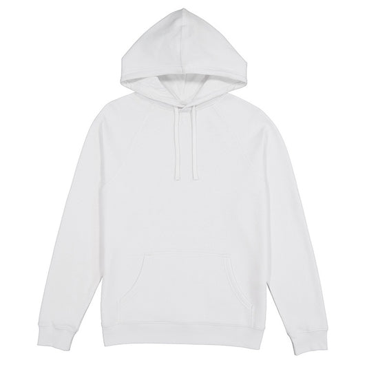 White hoodie on a white background