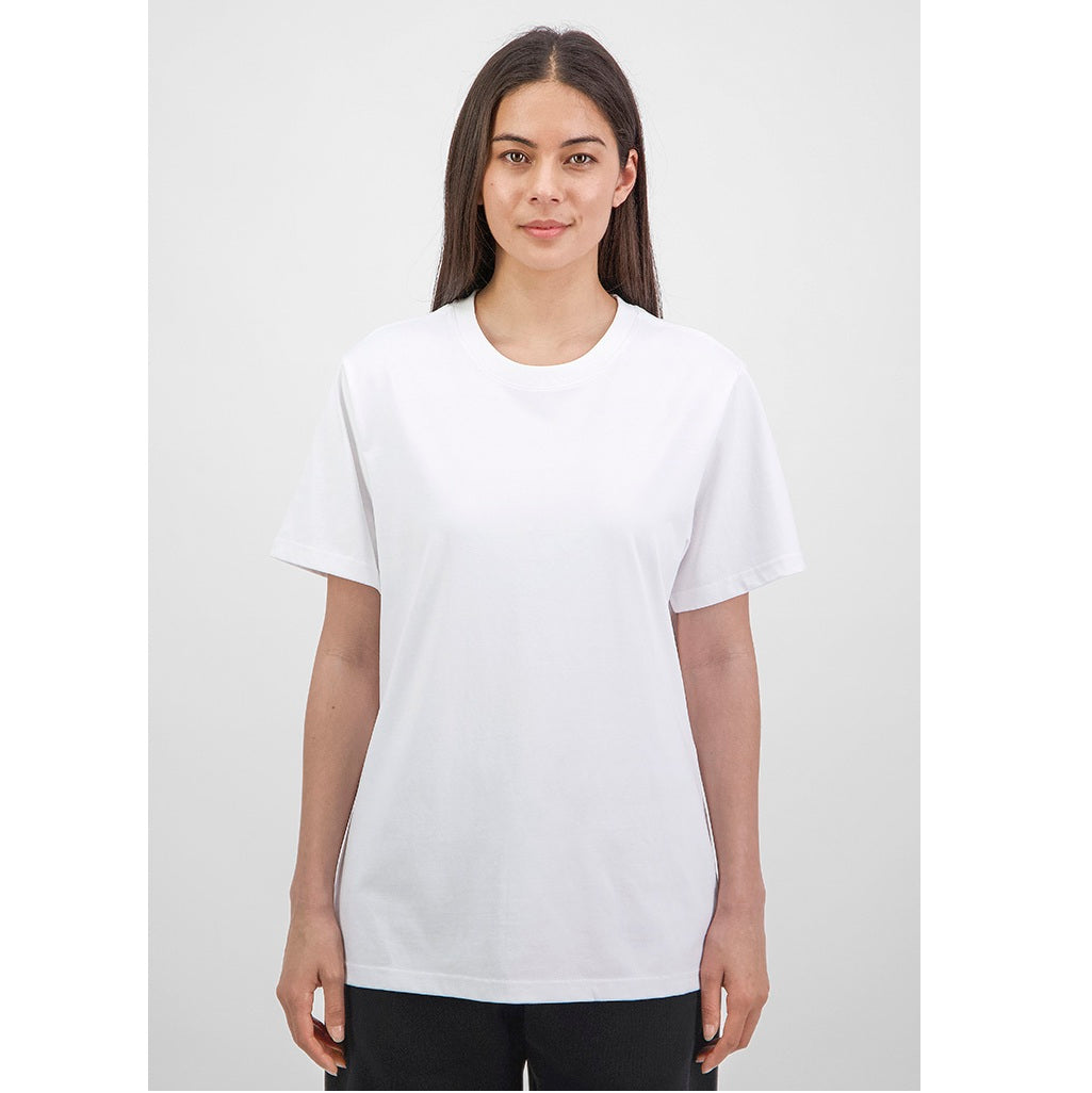 GOODMATES X2001W Womens Everyday Short Sleeve Tee - White - Alternative Front View