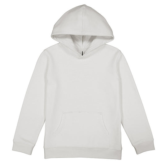 White hoodie on a white background