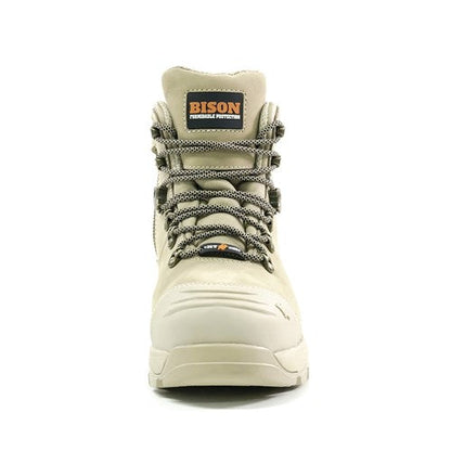 Bison XTLZST Ankle Lace Up With Zip Safety Boots