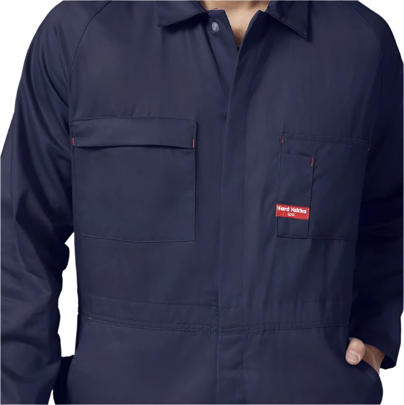 Hard Yakka Y00030 Lightweight Cotton Drill Coveralls