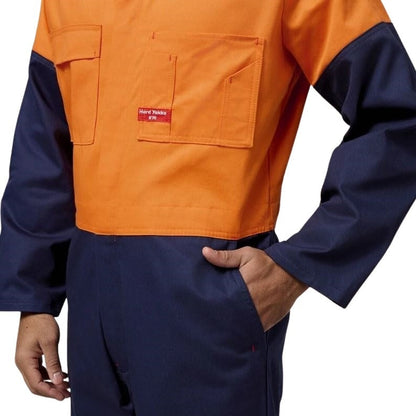 Hard Yakka Y00270 2Tone Cotton Drill Coverall