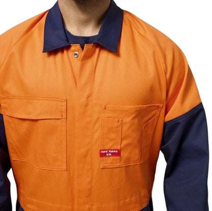 Hard Yakka Y00270 2Tone Cotton Drill Coverall