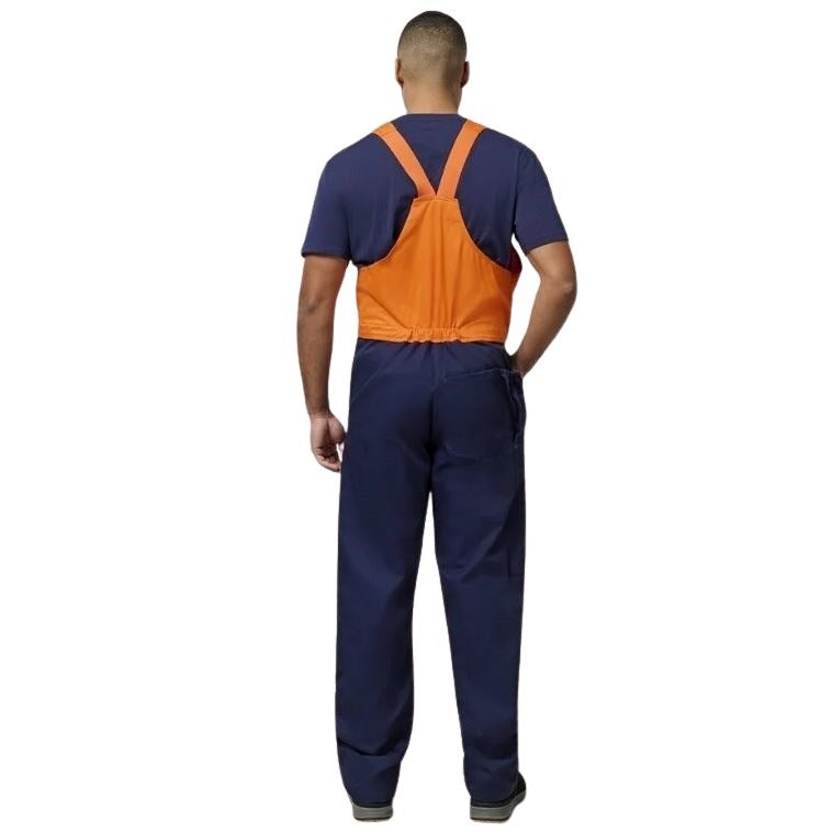 Hard Yakka Y01526 Hi Vis 2Tone Action Back Cotton Drill Overall