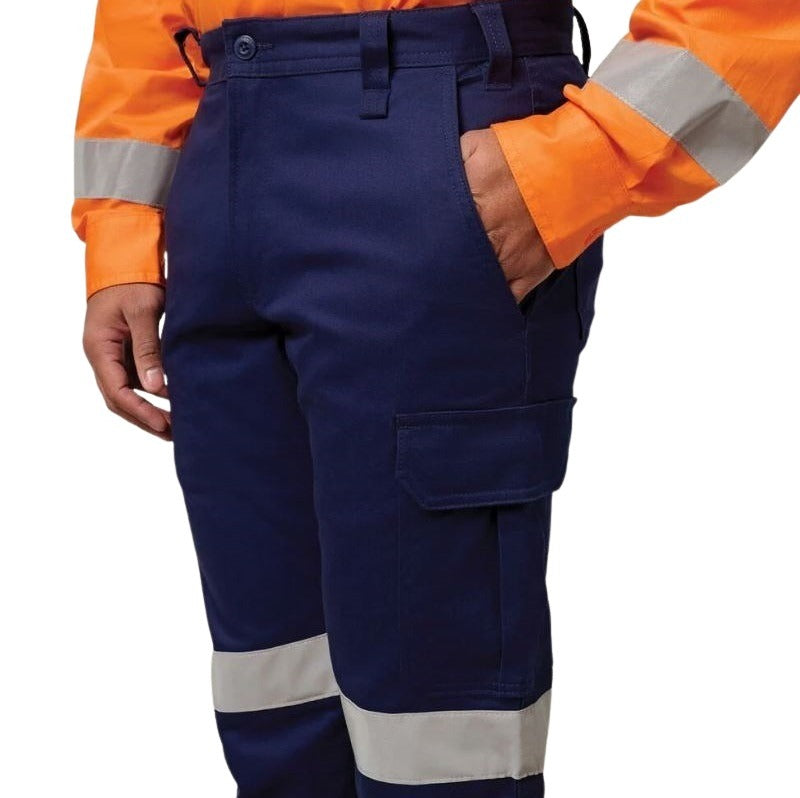Hard Yakka Y02411 Cargo Cuffed Pant With Tape